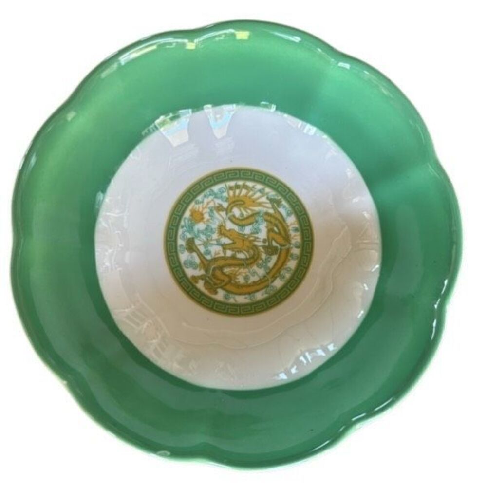 Jackson China Serpent Snake 7 1/2” Heavy Serving Bowl Falls Creek Pa